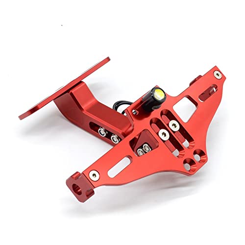 Support de plaque Ducati en aluminium d'angle réglable pour modèles 848 et 1098, couleur 20