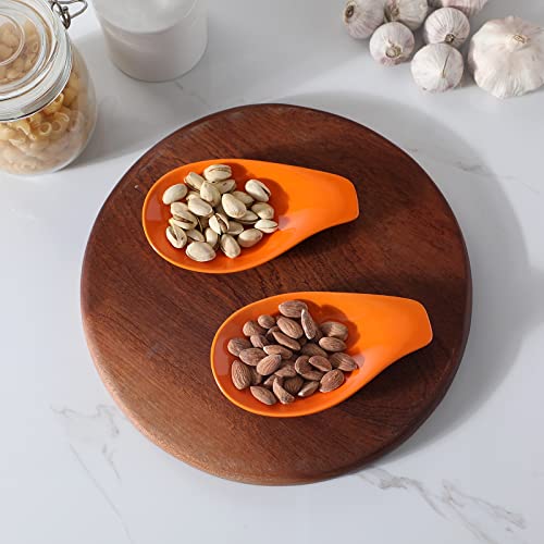 ONTUBE-Ceramic-Spoon-Rests-Set-of-5-Porcelain-Sauce-DishTowel-Plate-Resting-Cooking-Spoons-Holder-for-Home-and-Kitchen-65-Inch-MixColor 41lA7LRefFL