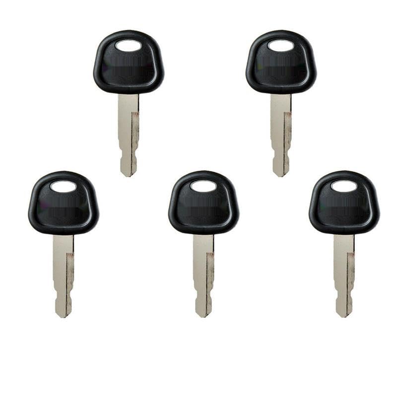 5 PCS Ignition Key for Sany Excavator Bulldozer Loader Heavy Equipment Start Switch