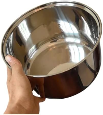 Rice Cooker Inner Bowl Compatible For Panasonic，SR-ZCO75 Stainless Steel Replacement Stainless Steel Inner Pot