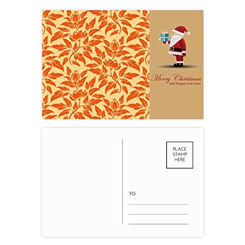 Cartes postales décoratives orange et or pour illustration murale et papeterie créative