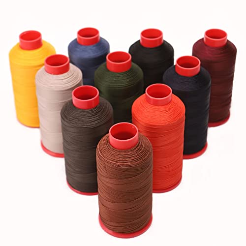 Hilo de Nylon 66 Bonded 210D/3 1500 Yardas para Coser miniatura 4