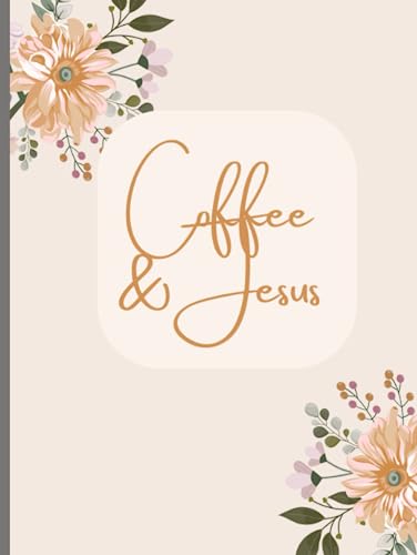Journal Coffee & Jesus couverture rigide : carnet de notes chrétien et prière