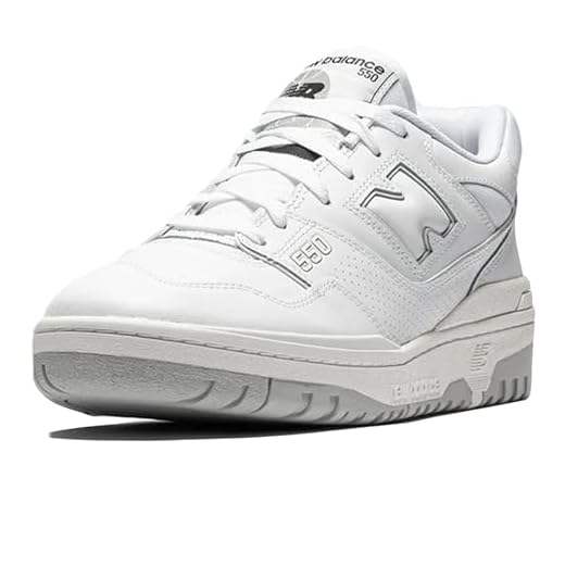 New Balance 550 White Grey, 42.5 EU