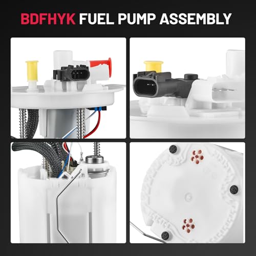 Image of BDFHYK Electric Fuel Pump Module Assembly Compatible with Buick Verano 2012-2013 2.4L l4 /2.0L l4, Compatible with Chevrolet Cruze 2011-2012 1.8L l4 Replace E4034M