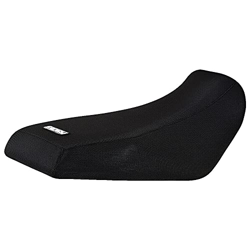 Enjoy Mfg Seat Cover - Compatible Fit for 2012-2021 Kawasaki Brute Force 300 - #291 (All Black Standard)