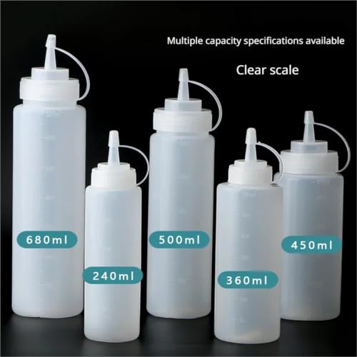 Botellas para condimentos grandes en pack de 10, perfectas para barbacoas al aire libre y eventos 3