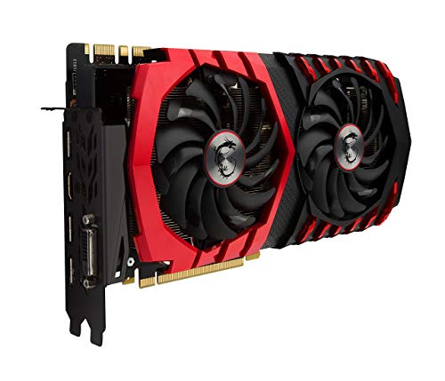 Image of MSI Gaming GeForce GTX 1080 8GB GDDR5X SLI DirectX 12 VR Ready Graphics Card (GTX 1080 GAMING 8G) (Renewed)