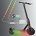 2 Strip 50CM Electric LED Bicycle Scooter Lights Night Cycling Colorful Lamp Waterproof Safety Skateboard Scooter Lights