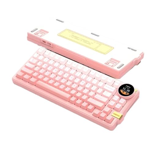 K75 CXQ[~OJjJL[{[h RGB obNCgmuXN[ Bluetooth 3 [h 83 PBT L[LbṽfoCXƌ݊(Pink-vanilla switch)