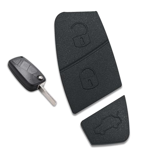 [PROLUNGA LA VITA DEL TUO TELECOMANDO] Come qualsiasi dispositivo elettronico, i telecomandi delle chiavi auto possono essere soggetti a usura. Se il pad è danneggiato, polvere, umidità e altri agenti esterni possono infiltrarsi nel guscio e danneggiare i circuiti interni. Questo può portare a una risposta meno precisa quando si premono i tasti, rendendo più difficile l'uso del telecomando. La manutenzione preventiva può aiutare a prolungare la vita del telecomando.