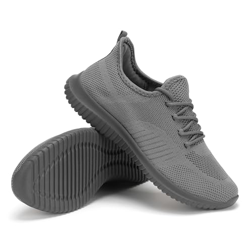 VAMJAM Men's Running Shoes Ultra Lightweight Fashion Sneakers Breathable Walking Shoes Non Slip Athletic Mesh Workout Casual Sports Shoes 7