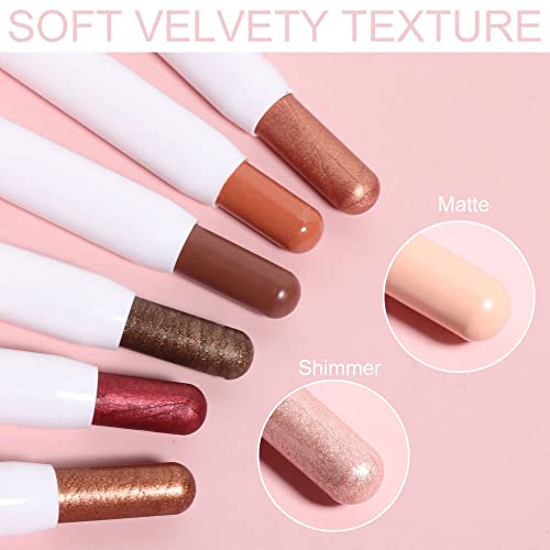 Timipoo Cream Eye Shadow Stick, Eye Shadow Pen, Matte And Shimmer Eye Makeup Stick, Long-Lasting Waterproof Eye Shadow Fluorescent Stick Makeup (09#) #TOP2