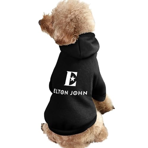 ペット服 ELTON JOHN エルトンジョン 2 ペットウェア 犬服 パーカー 猫服 ドッグウェア フード付き カジュアルロンパース 犬用スポーティーパーカー 防寒 お出掛け用 お散歩 脱毛保護 小中大型犬 お出かけ服 ペット用品 ファッション 2XL
