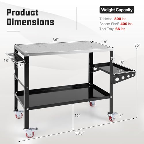 Portable Welding Table Foldable Steel