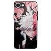 Killua Anime Case for iPhone 17e, 9H Tempered Glass Back Soft Silicone Bumper Shockproof Manga Character Cover 6.1" 2026 - Image 2