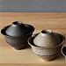Imagen de ATGQBCF Juego De Té Teteras Taza Agua para Oficina En Casa Vajilla Vintage Gaiwan Juego Té Cerámica Japonesa 1 Olla + 2 Tazas Tetera Portátil Viaje Kung Fu Juegos De Té para Adultos