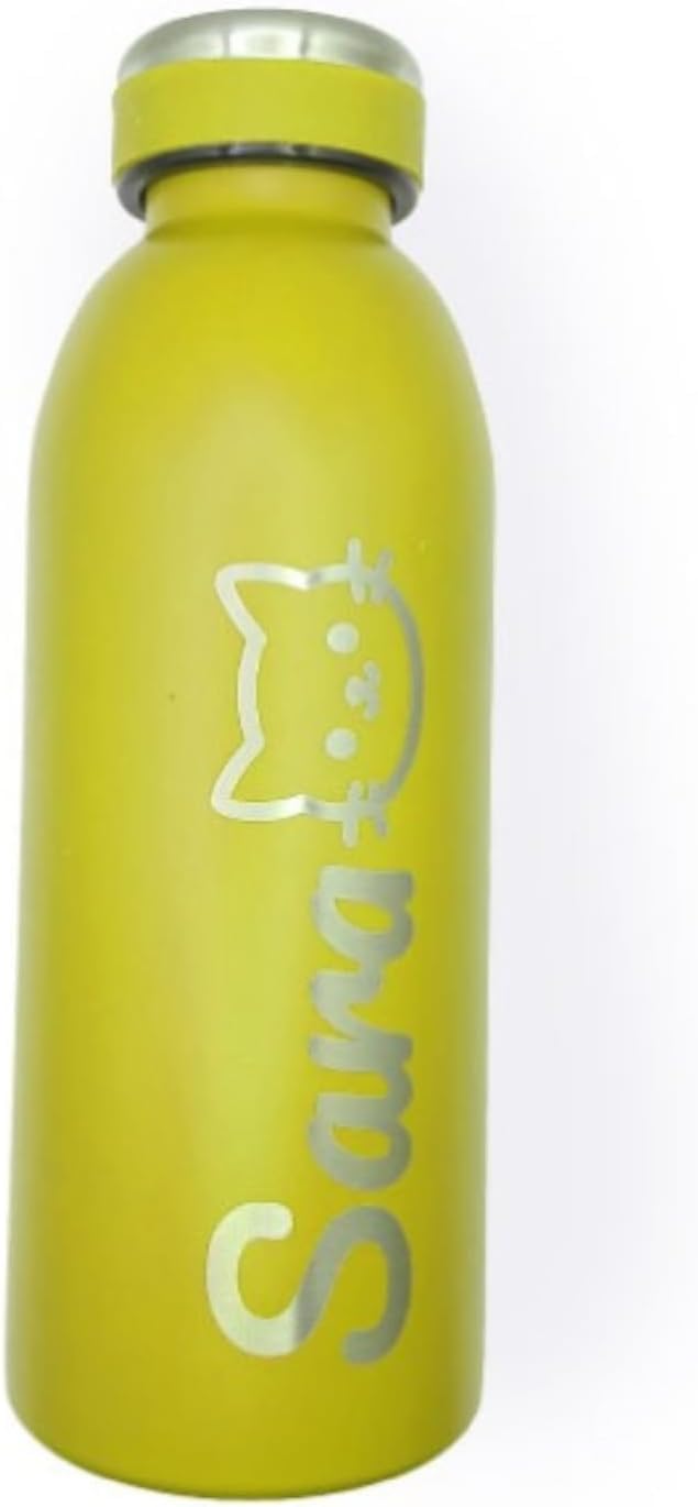 FRANDO Borraccia Termica Maira 500 ml – Personalizzata (10, Giallo)