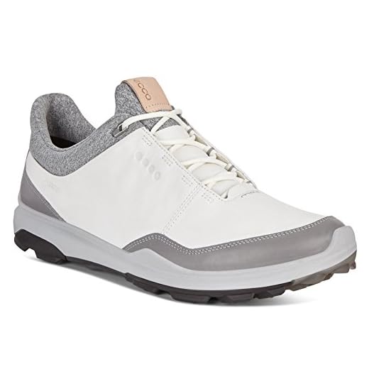 ECCO Mäns Biom Hybrid 3 GTX golfskor, 38 EU, Vit vit svart 51227, 40 EU