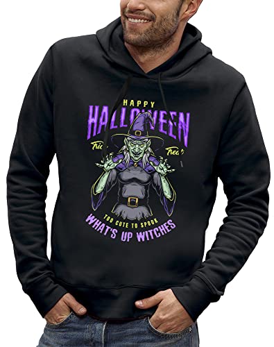 Sweat à capuche sorcière homme : le cadeau d'Halloween original