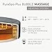 Intex 28429EP PureSpa Plus Portable Inflatable Hot Tub Bubble Jet Spa, 77 Inch x 28 Inch & 28514E Medium PureSpa Accessories Benches (2 Pack)