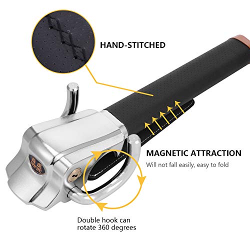 Garneck Trava de volante de carro resistente antifurto para veículos veículos com trava de bloqueio