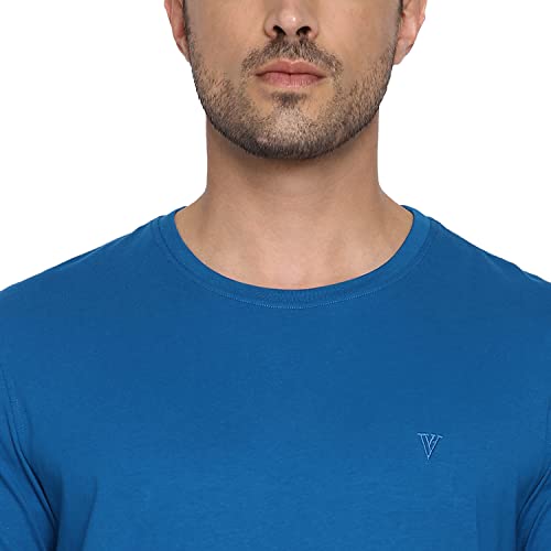 Image of Van Heusen Men's Cotton Regular Fit T-Shirt