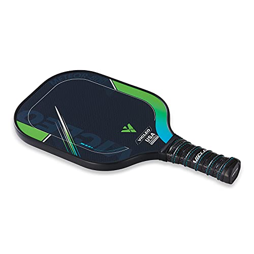 VICLEO Pickle Ball Paddles with Fiberglass Face and Honeycomb Core, Super Lightweight, USAPA Approved Pickleball Racket for Professional Athlete Family Entertainment Gift（Single Racket）