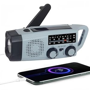 Radio de Emergencia Portátil, FM/A...