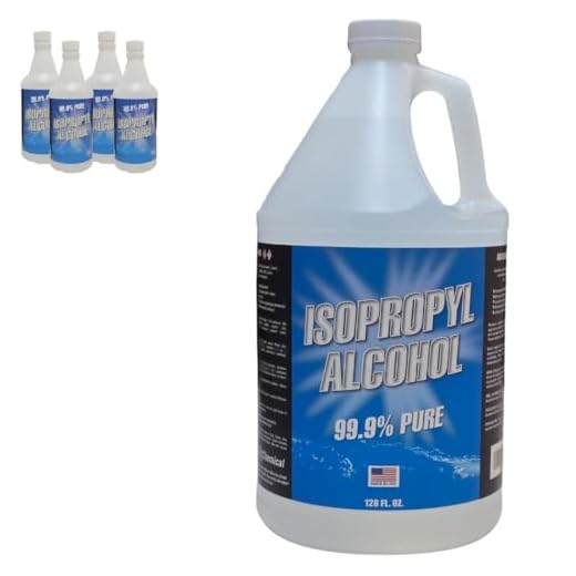 99.9% Pure Isopropyl Alcohol 4-Pack