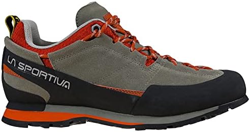 La Sportiva Mens Boulder X Approach/Hiking Shoes, Clay/Saffron, 12