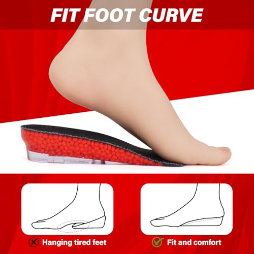 Plantillas ERGOfoot ajustables para elevar hasta 1.8 pulgadas miniatura 5
