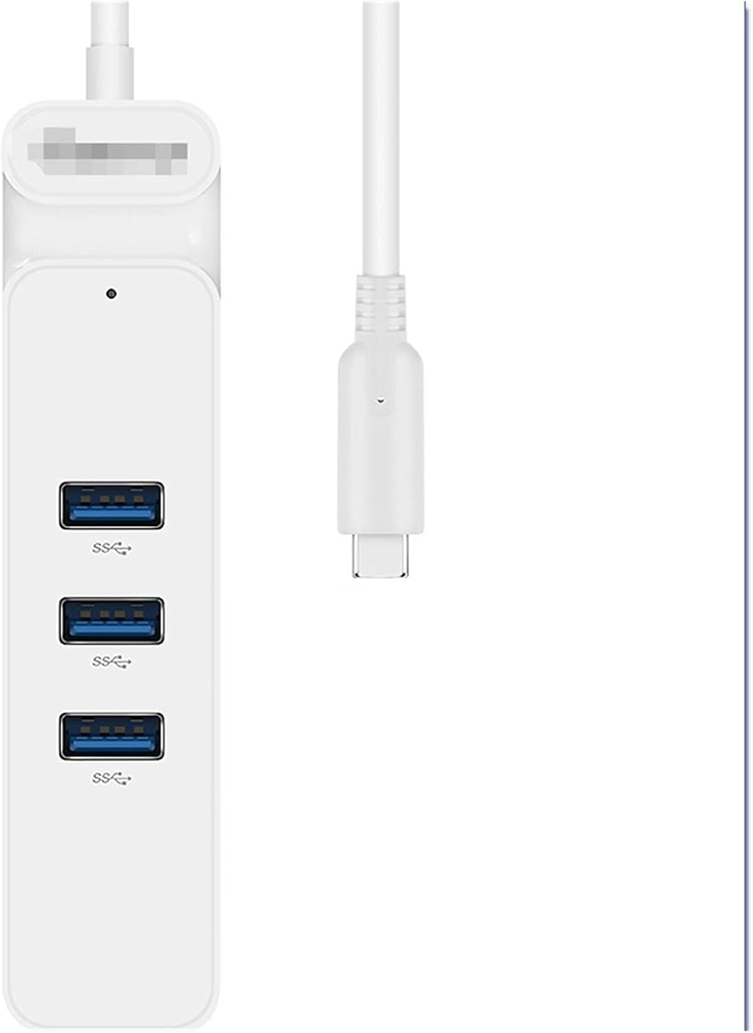 LESANGBAIHUODIAN 4 in 1 USB C HUB to RJ45 USB 3.0 Splitter Charger Power Adapter Hub Fit for Xiaomi/MacBook/Laptop/Computer Accessories (Color : LJN HC3013)