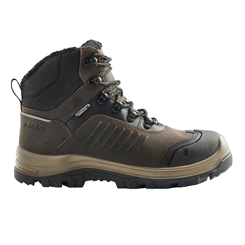 BLÅKLÄDER 2260 Storm 6" Safety Boot – Full-Grain Leather, Composite Toe, 200g Thinsulate™ Insulation, Nitrile/PU Extreme Grip Outsole, Waterproof, Electrical Hazard Protection,2