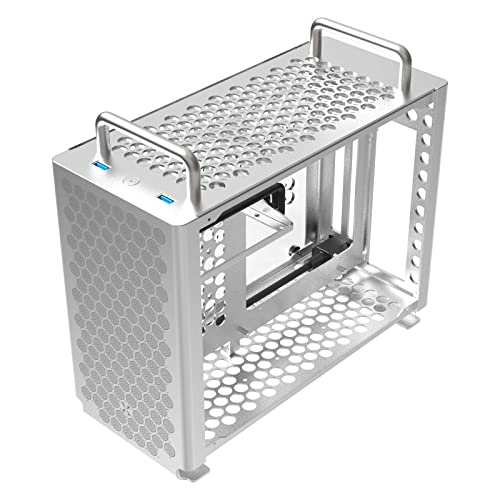 Kabiou Zzaw B2 Itx Computer Case For Desktop Pc Mini Micro Slim Portable 2021 Mid Tower Small Aluminum Alloy Chassis Support Long Graphics Card For Gaming And Home Use #TOP5