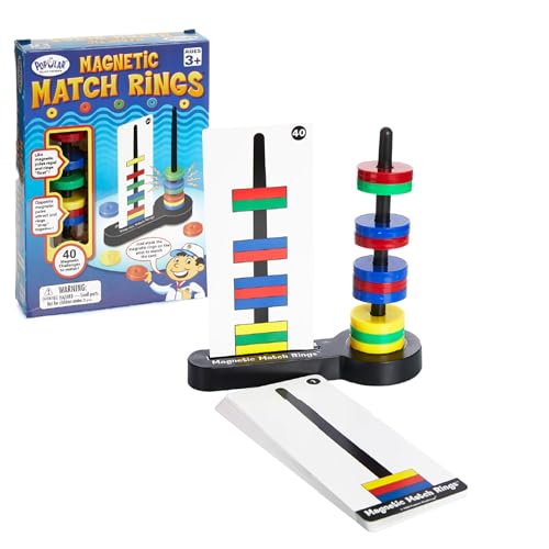 Popular Playthings 5105 Magnetic Match Rings