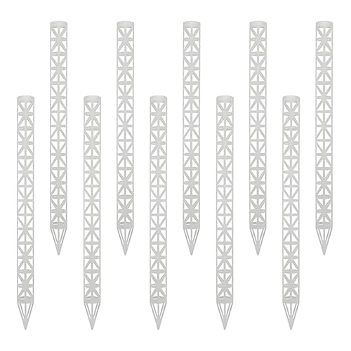 Tubos de ventilación de raíz para plantas | Herramientas de varilla de soporte de puntas de cerámica - Prevención de la pudrición de la raíz | Para uso en jardines interiores y exteriores y en