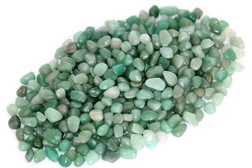 Image of ZenQ 1 lb Crystal Chips, Tumbled Stone Chips for Crafts | Polished, Undrilled Gemstones for Resin Art, Vase Filler, Plant Decor, Candle Making, and DIY Projects