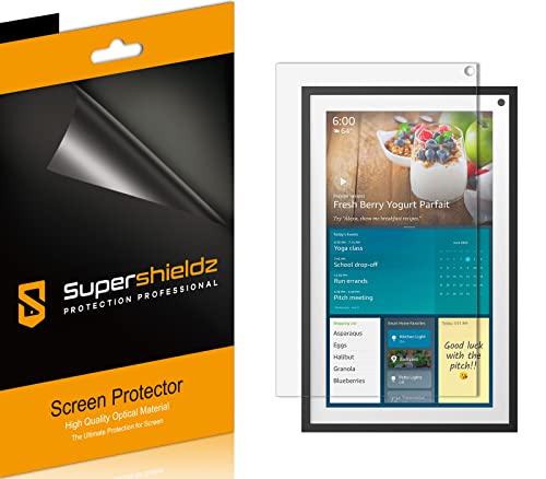 Supershieldz (3 Pack) Designed for Echo Show 15 Screen Protector, High Definition Clear Shield (PET)