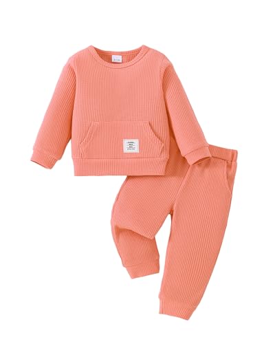 Image of Weebaby Baby Girl Clothes Infant Toddler Girl Clothing Ruffle Shirt High Low Top Floral Allover Pant Little Girls Clothes