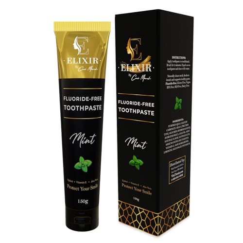 Fluoride Free Brightening Natural Toothpaste Mint Adult 5.3 oz (150g) by Cocó March