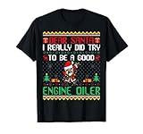 Engine Oiler Christmas Gifts T Shirt