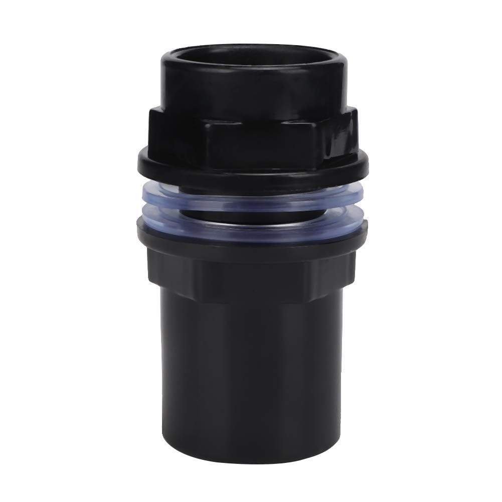 Pssopp 5 Piezas Convertidor de Tubería de Agua de Acuario Adaptador de Manguera de Acuario de PVC Conector de Tubería de Agua de Acuario Conector de Tubería Recta Accesorios de Acuario(32mm)