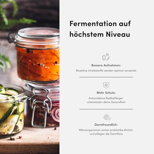 Vitabalance® Mikronährstoffkonzentrat 500 ml – 128 Zutaten inkl. fermentiertem Obst und Gemüse – für die tägliche Nährstoffversorgung | Vegan | 1-Monats-Vorrat