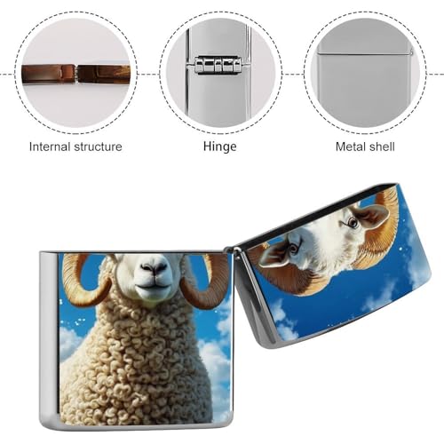 Estuche para encendedor de cobre clásico Goat miniatura 5