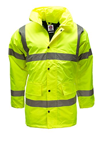 Hi Viz giacca alta visibilità, impermeabile, parka...
