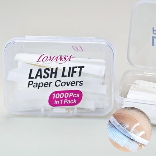 Lomansa Lash Lift Ribbon, Wimpernlifting Zubehör, Lash Lifting Tool, Verhindert das Abprallen der Wimpern, Einmalige Nutzung 1000 Stk.