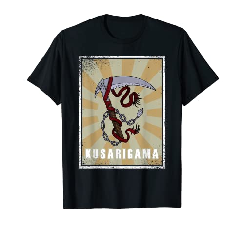 Kusarigama Japón japonés arma artes marciales Camiseta