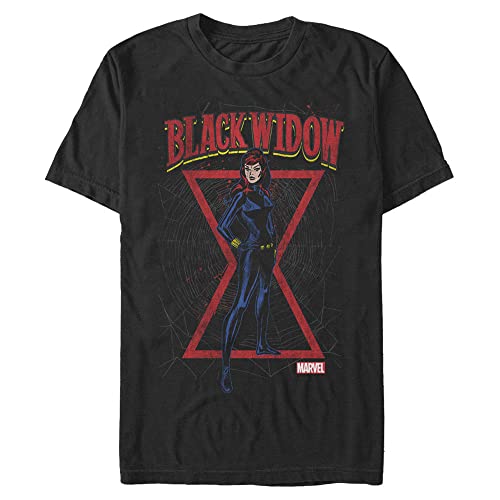 T-shirt Marvel grande taille homme noir 3XL idéal pour les sorties décontractées entre fans