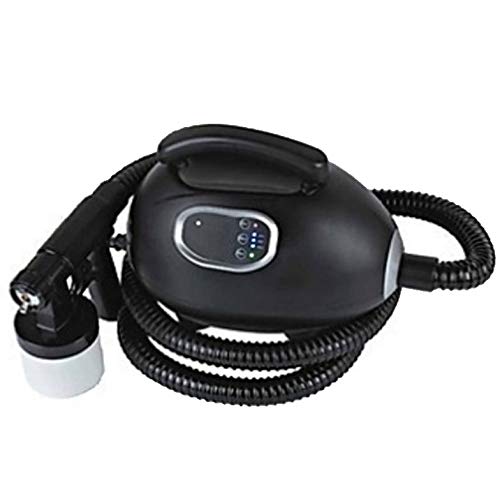 WWART Portable ABS Spray Tan Machine and Spray G-u-n Kit Sunless Airbrush Spray Tanning Machine with CE and Rohs Certification (Color : Black)